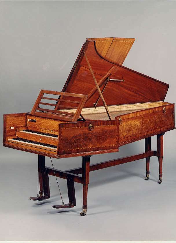A Double-Manual Harpsichord by Abraham and Joseph Kirckman, London 1789